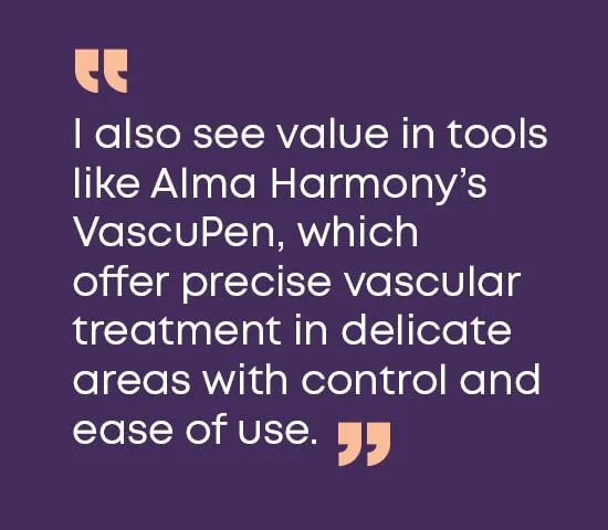 1. As an expert in laser and photodynamic therapies, which new laser technologies are you most excited about—and why? 1. As an expert in laser and photodynamic therapies, which new laser technologies are you most excited about—and why?